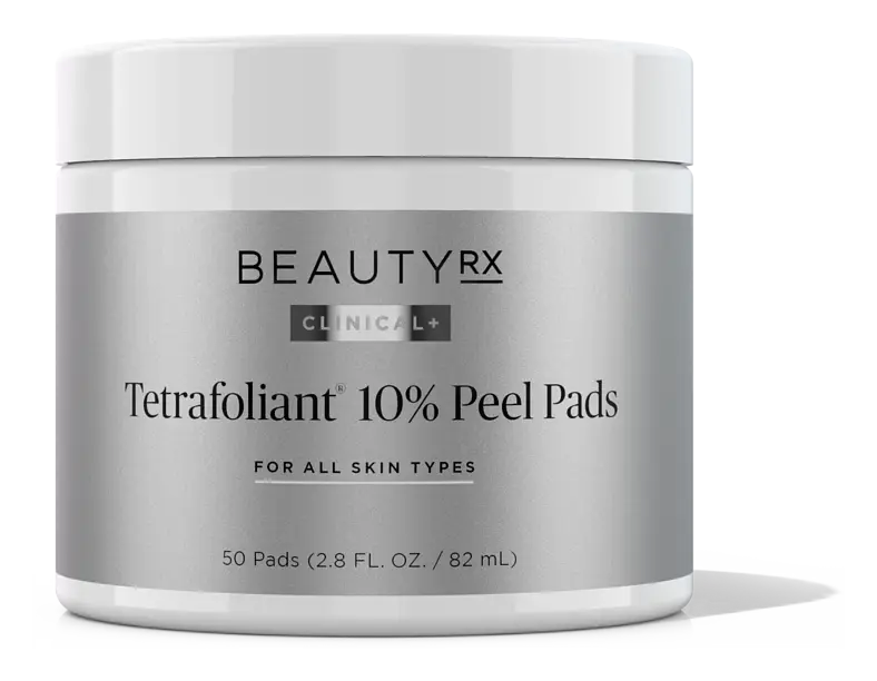 BeautyRx Tetrafoliant® 10% Peel Pads (with Glycolic)