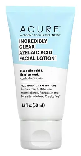 Acure Incredibly Clear Azelaic Acid Facial Lotion