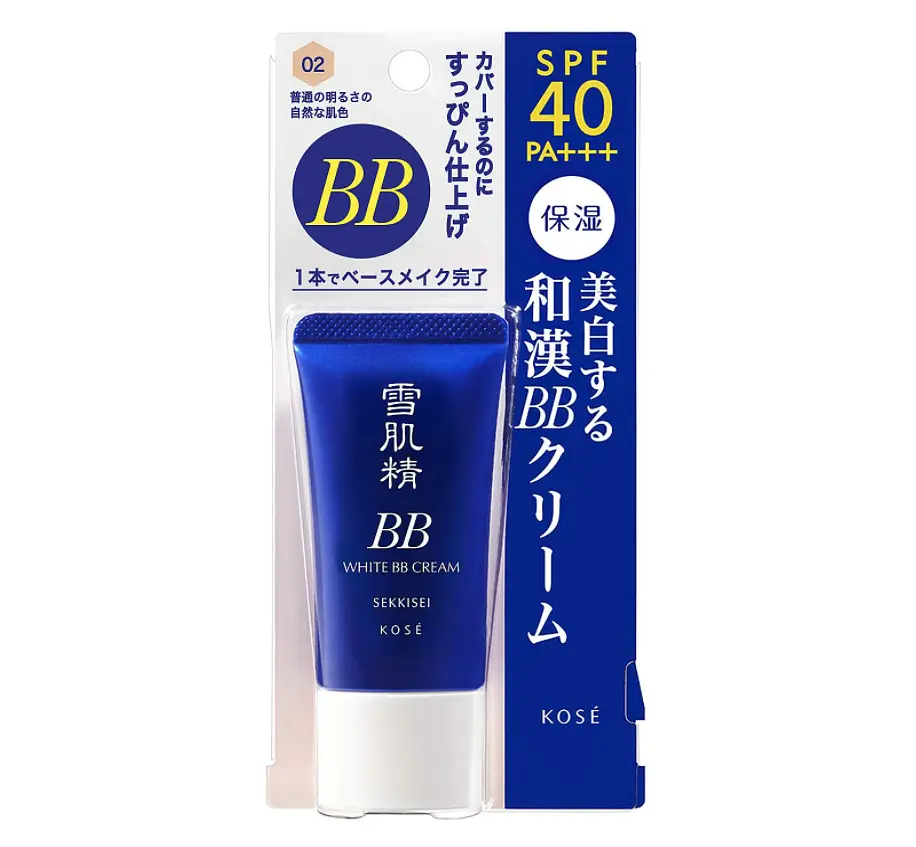 Sekkisei White BB Cream SPF 40 PA+++ 02 Natural