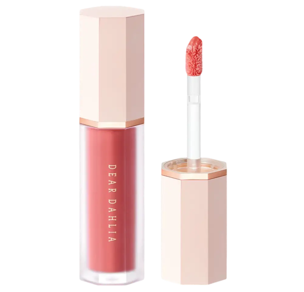 Dear Dahlia Petal Drop Liquid Blush Wavy