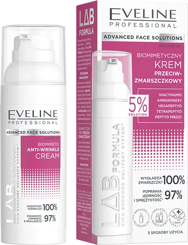 Eveline Lab Formula Biomimetic Anti-Wrinkle Cream