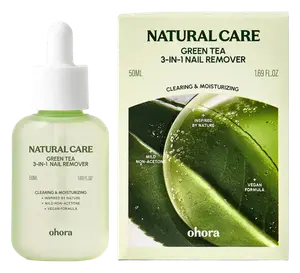 ohora Natural Care Green Tea 3-In-1 Nail Remover