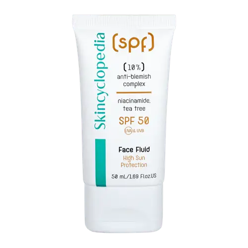 Skincyclopedia 10% Anti-Blemish Complex Face Fluid SPF 50