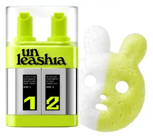 Unleashia 2-Step Zero Pore Overnight Bubble Serum Mask