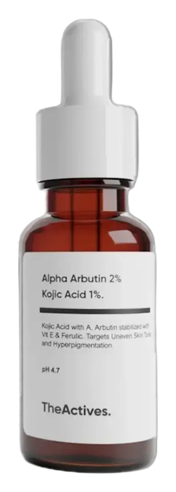 TheActives Alpha Arbutin 2% + Kojic Acid 1%