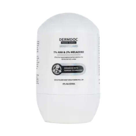 Dermdoc 7% AHA & 2% Melazero Brightguard Body Brightening Roll On