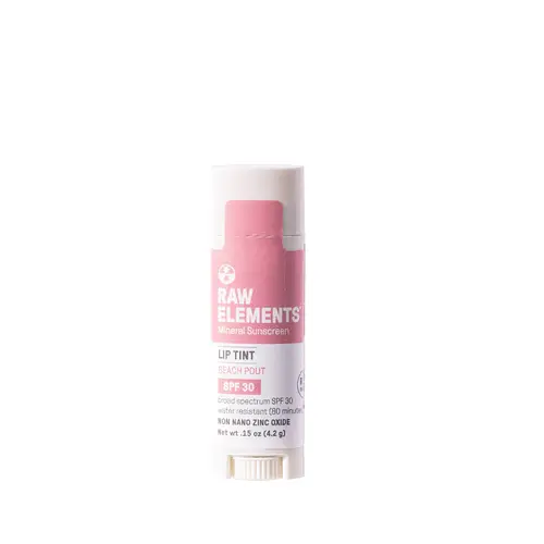 Raw Elements Lip Tint SPF 30 Beach Pout
