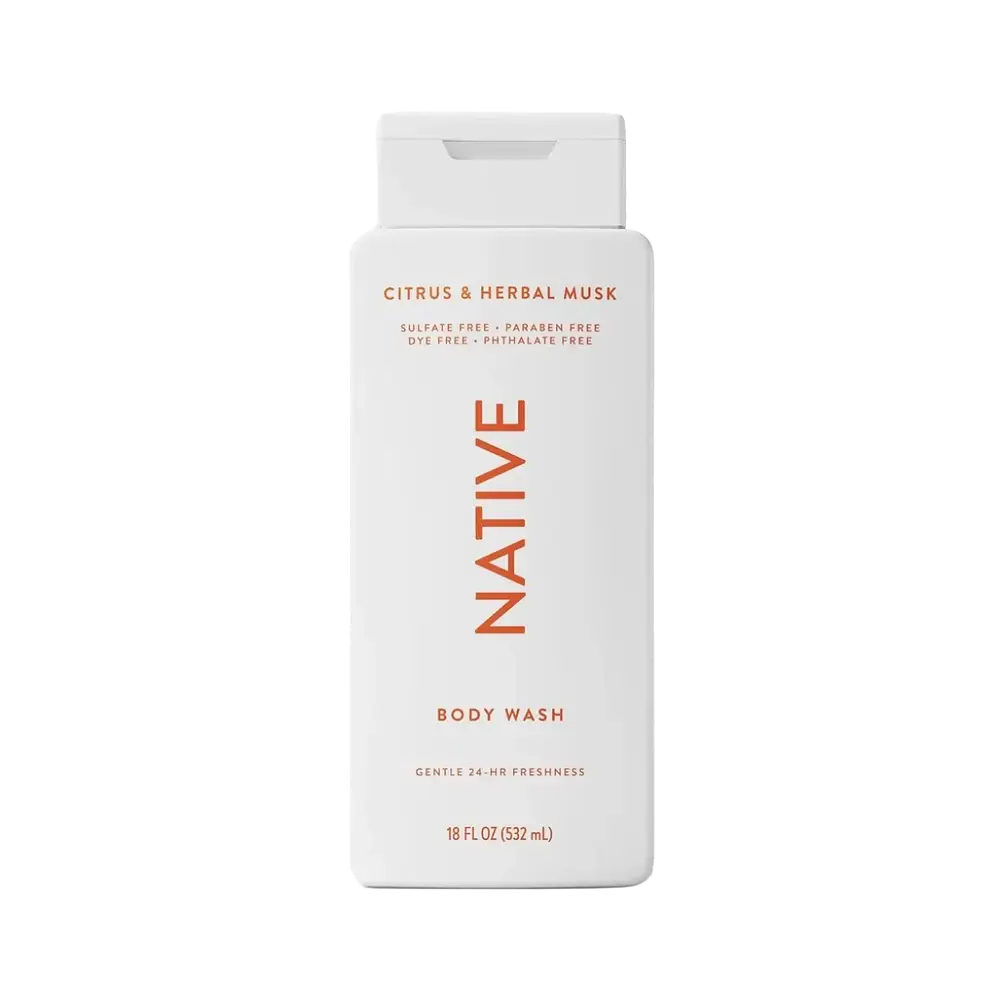 Native Body Wash Citrus & Herbal Musk