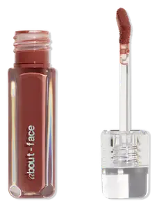 about-face Light Lock Lip Gloss Double Clutch