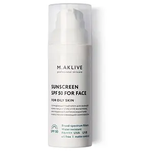 M.Aklive Sunscreen SPF 50 For Face