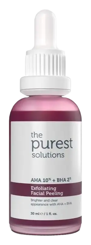 The Purest Solutions Exfoliating Facial Peeling AHA 10% + BHA 2%
