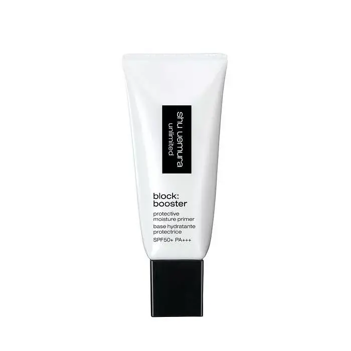 Shu Uemura Unlimited Block : Booster Hydrating Primer SPF 50+ PA+++ colorless