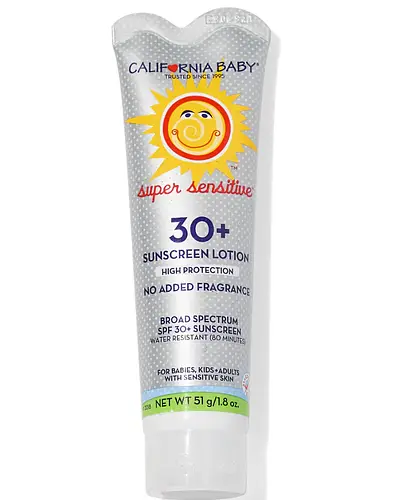 California Baby Super Sensitive Broad Spectrum Spf 30+ Sunscreen