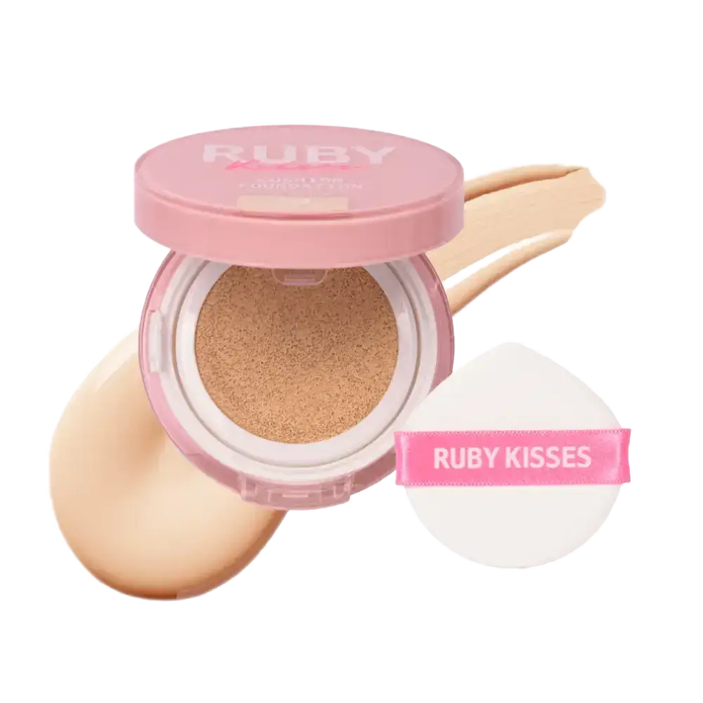 Ruby Kisses Cushion Foundation 110 Porcelain Light Neutral Undertone