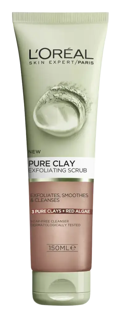 L'Oreal Pure Clay Red Algae Exfoliating Scrub