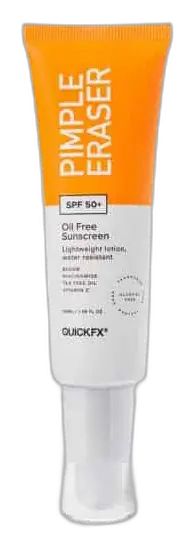 Quickfx Pimple Eraser Oil Free Sunscreen With SPF 50+