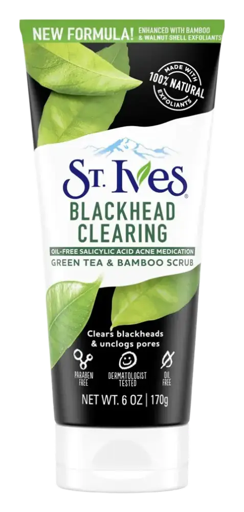 St. Ives Blackhead Clearing Face Scrub Green Tea