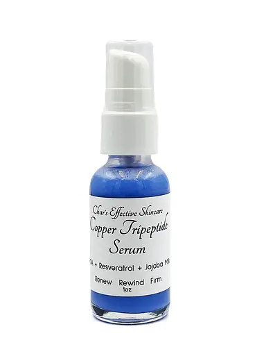 Char's Effectives Copper Tripeptide-1 Serum + Resveratrol