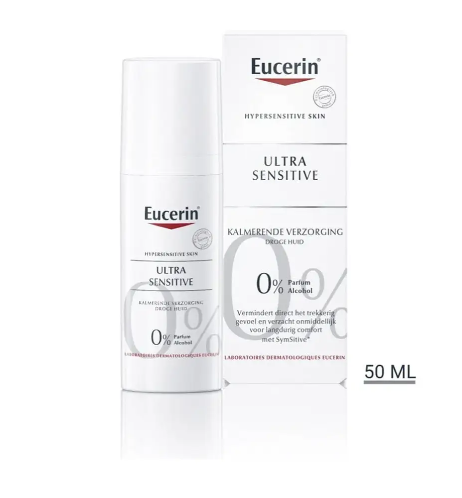 Eucerin Ultra Sensitive Kalmerende Crème Droge Huid