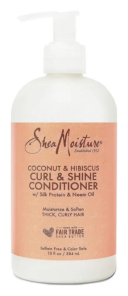 Shea Moisture Coconut & Hibiscus Curl and Shine Conditioner