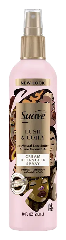 Suave Lush & Coily Cream Detangler Spray