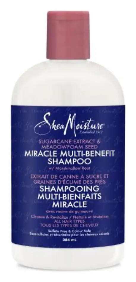 Shea Moisture Sugarcane And Meadowfoam Miracle Multi-Benefit Shampoo