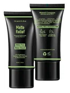 The Pastels Shop Matte Relief Physical Sunscreen SPF 50 PA++++