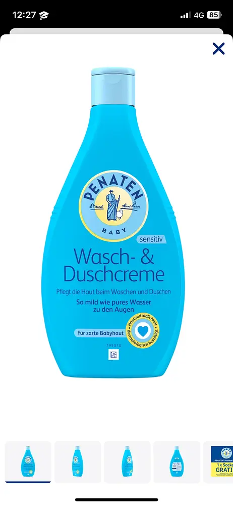 Penaten Baby Wasch- & Duschcreme