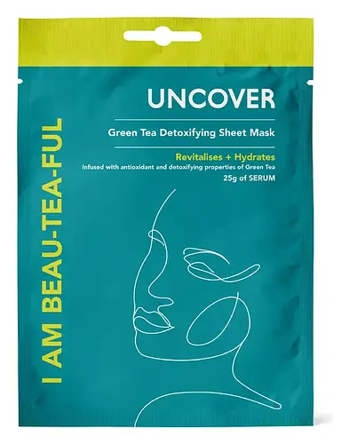 Uncover I Am Beauteaful Green Tea Detoxifying Sheet Mask