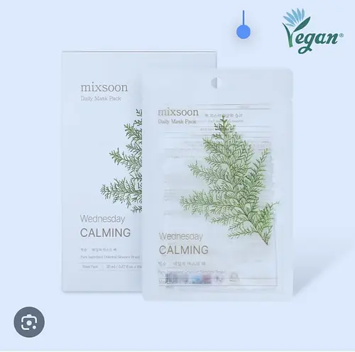 Mixsoon Mixsoon Daily Sheet Mask Wednesday- Calming