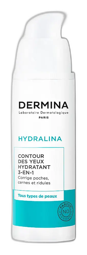 Dermina Hydralina 3-In-1 Moisturizing Eye Cream
