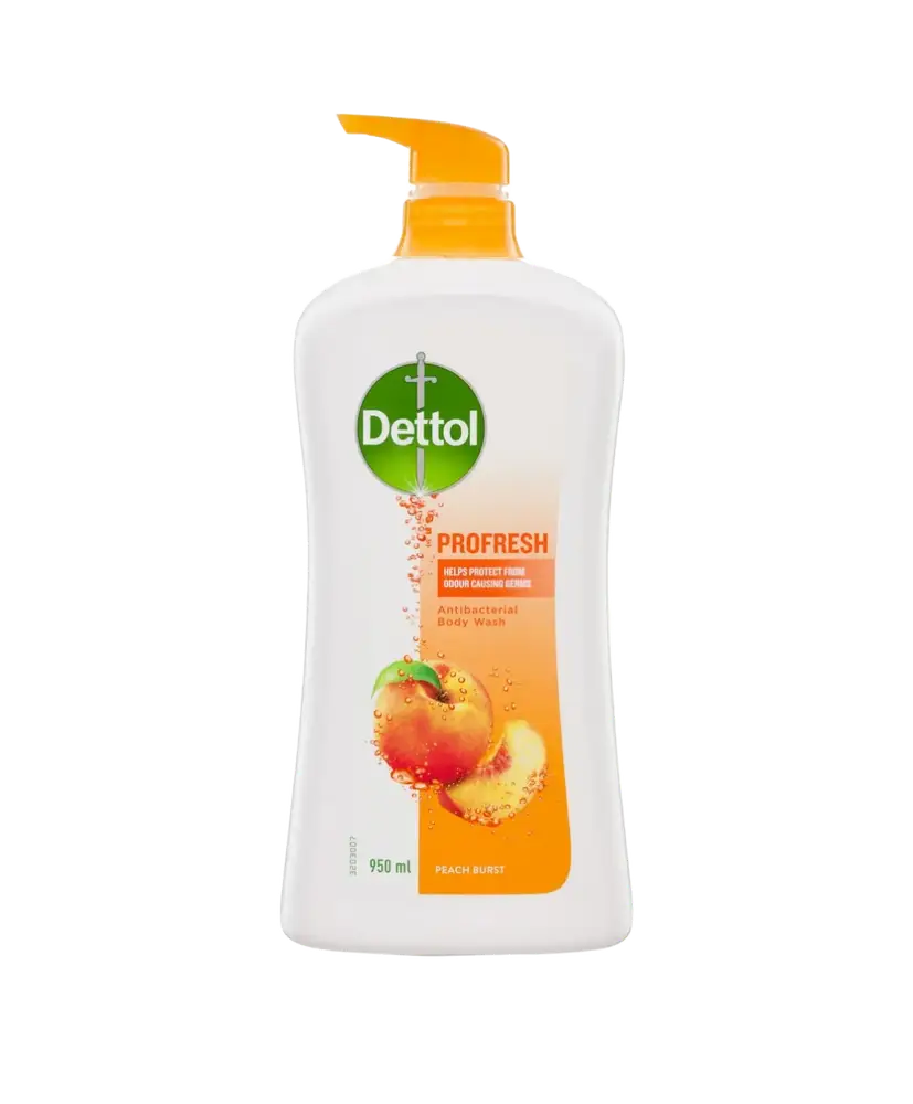 Dettol Profresh Antibacterial Body Wash Peach Burst