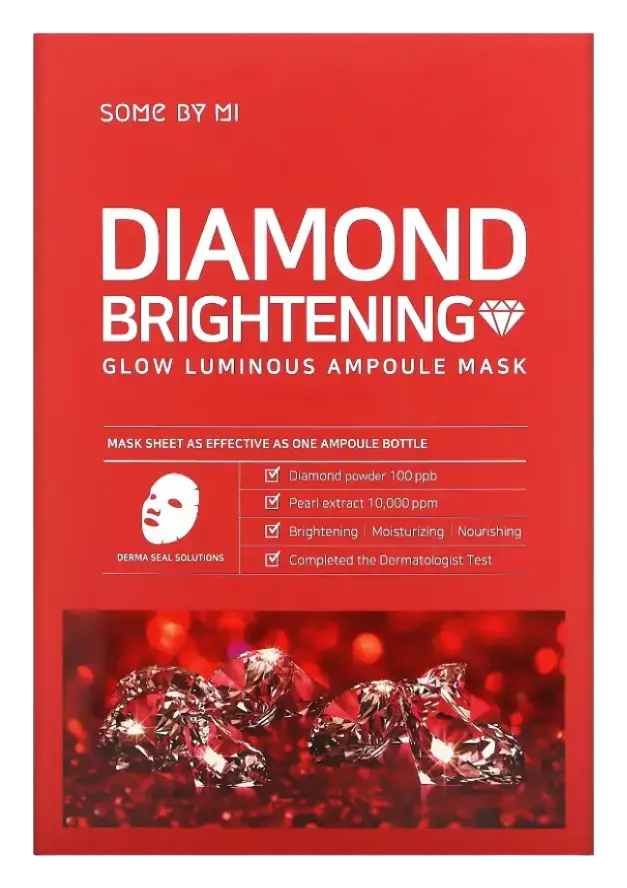 Some By Mi Glow Luminous Ampoule Mask Diamond Brightening