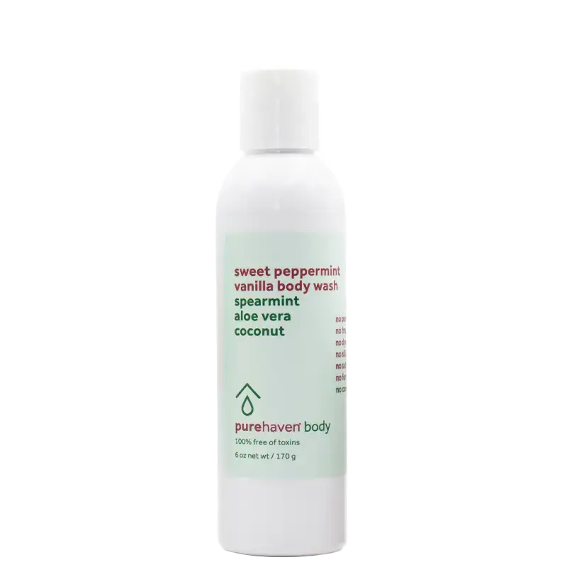 Pure Haven Body Wash Sweet Peppermint Vanilla