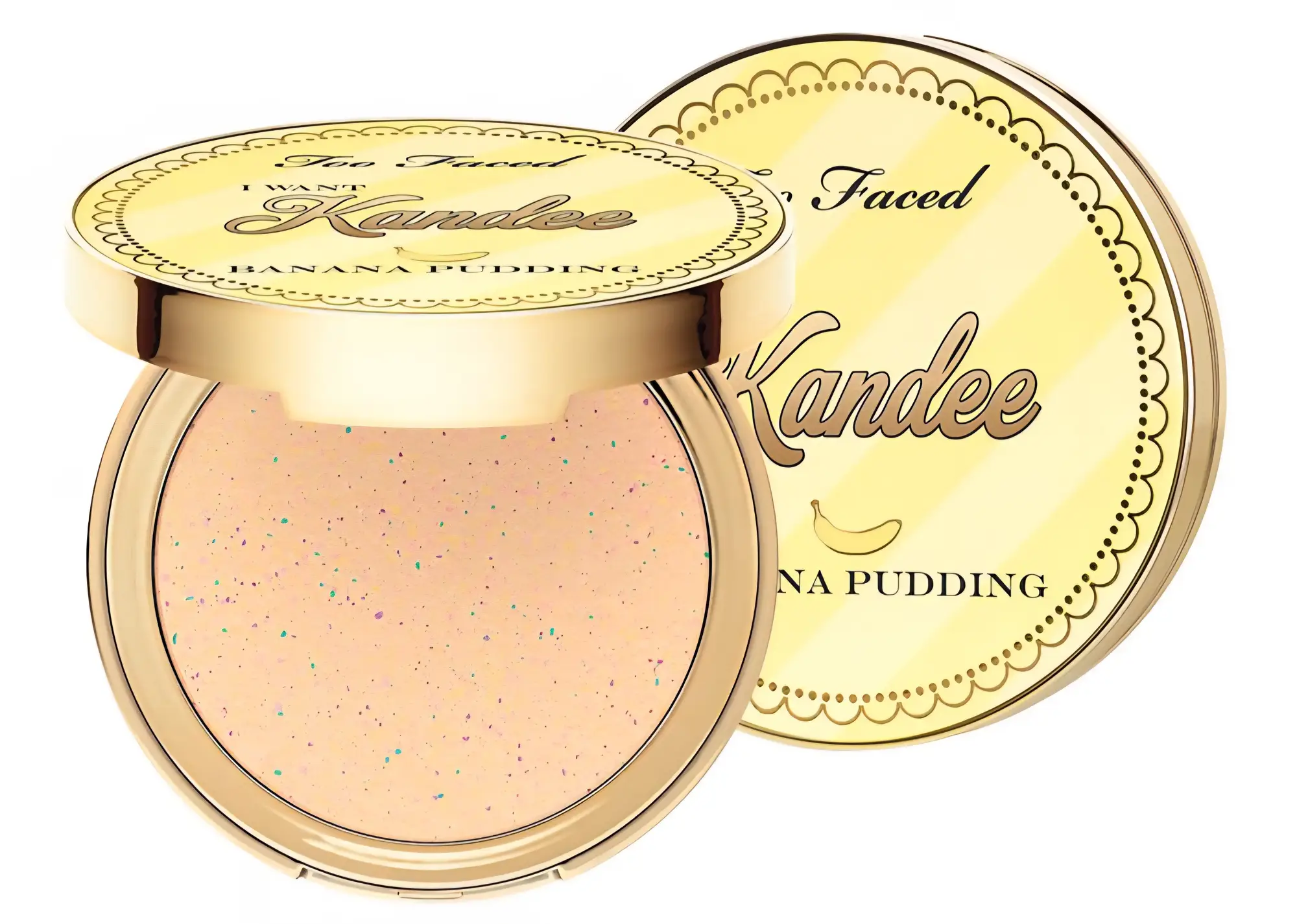 Too Faced I Want Kandee Banana Pudding Brightening Face Powder