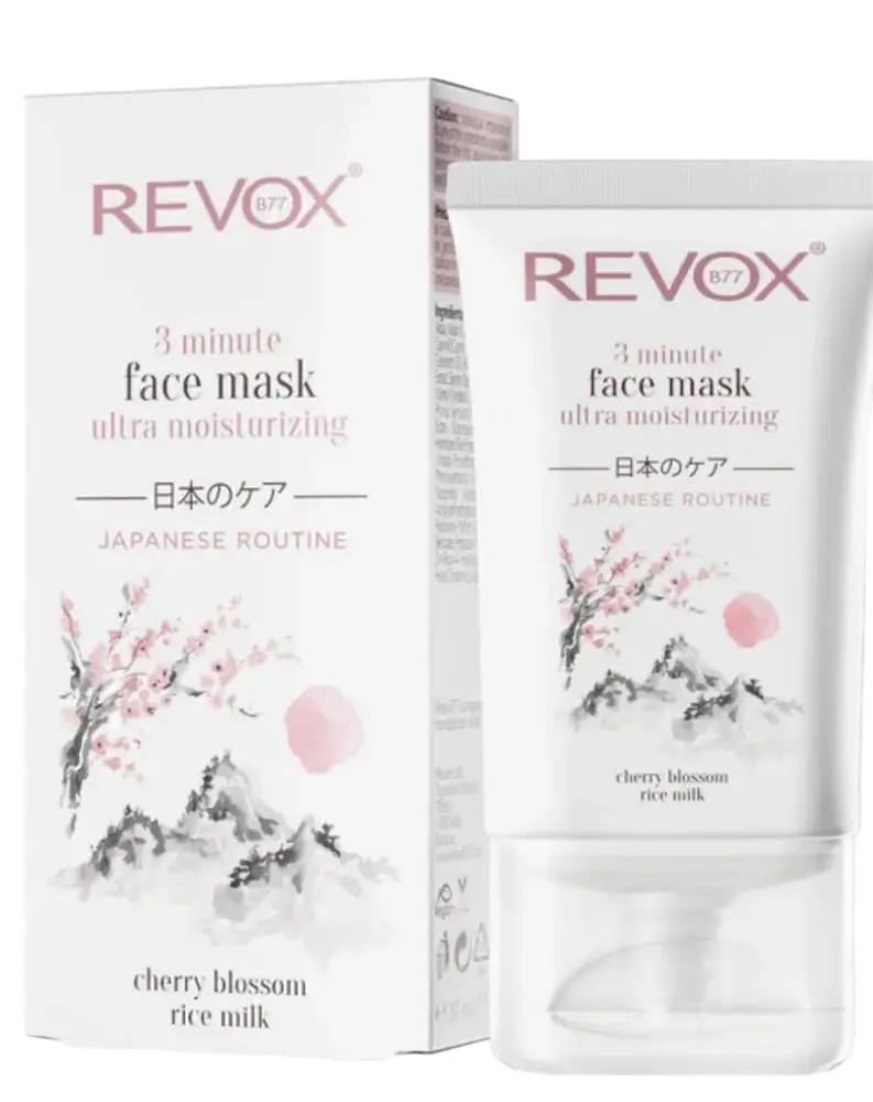 REVOX B77 Japanese Routine 3 Minute Face Mask Ultra Moisturizing