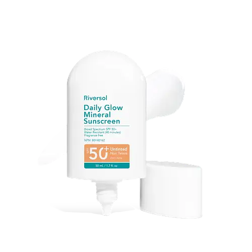 Riversol Daily Glow Mineral Sunscreen SPF 50+ Untinted