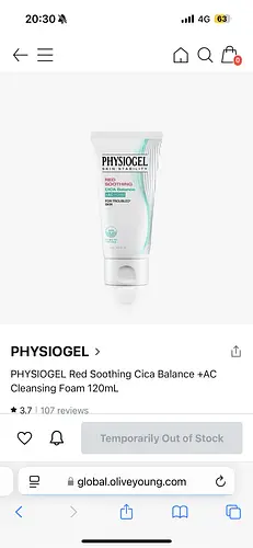 Physiogel Cica Balance cleanser