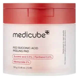 MediCube Red Succinic Acid Peeling Pad