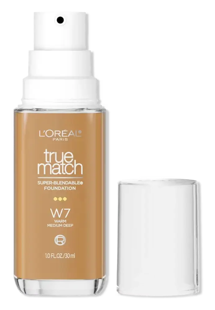 L'Oreal True Match Super-Blendable Foundation W7 Warm Medium Deep