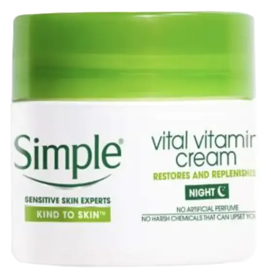 Simple Skincare Kind to Skin Vital Vitamin Night Cream