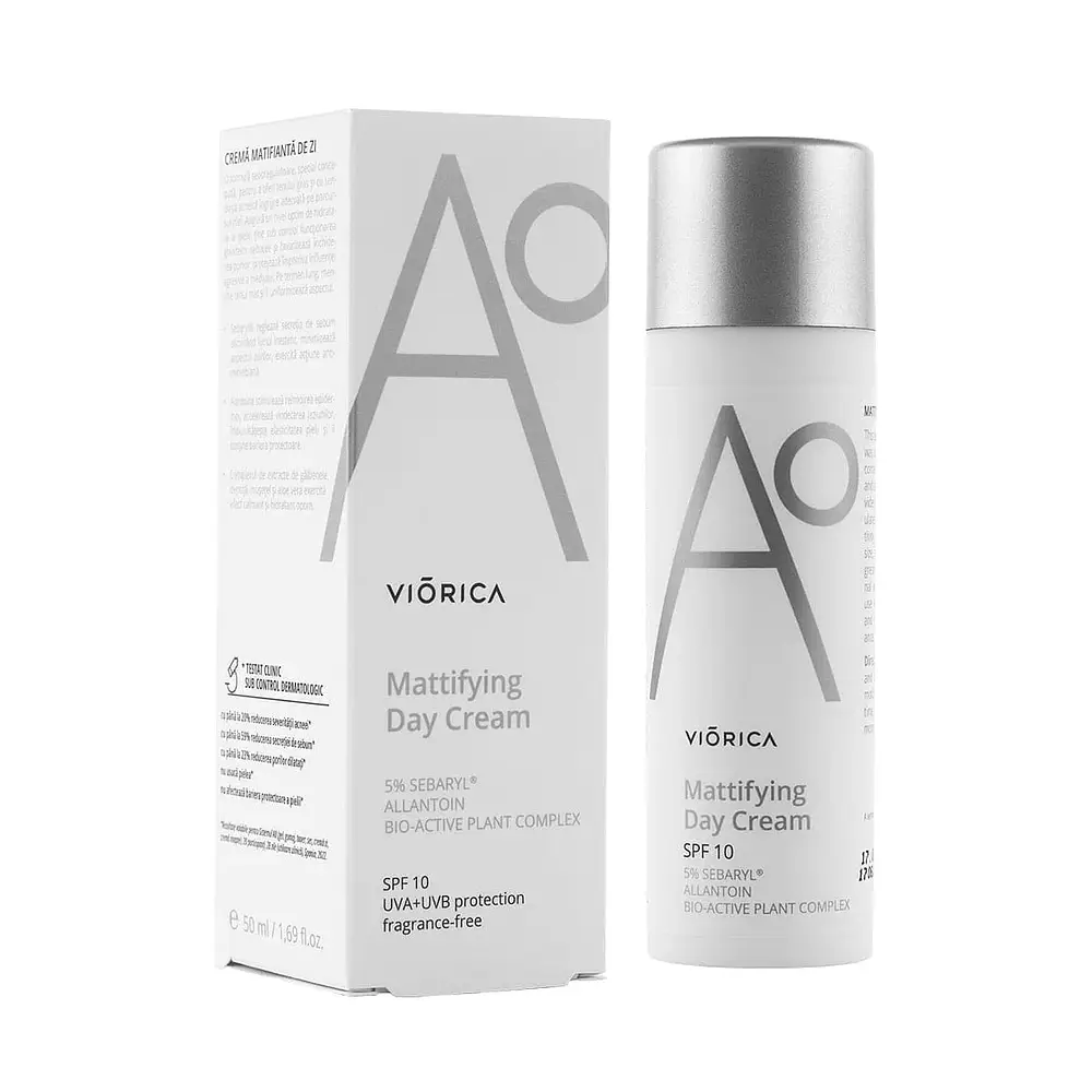 Viorica A0 Mattifying Day Cream SPF 10