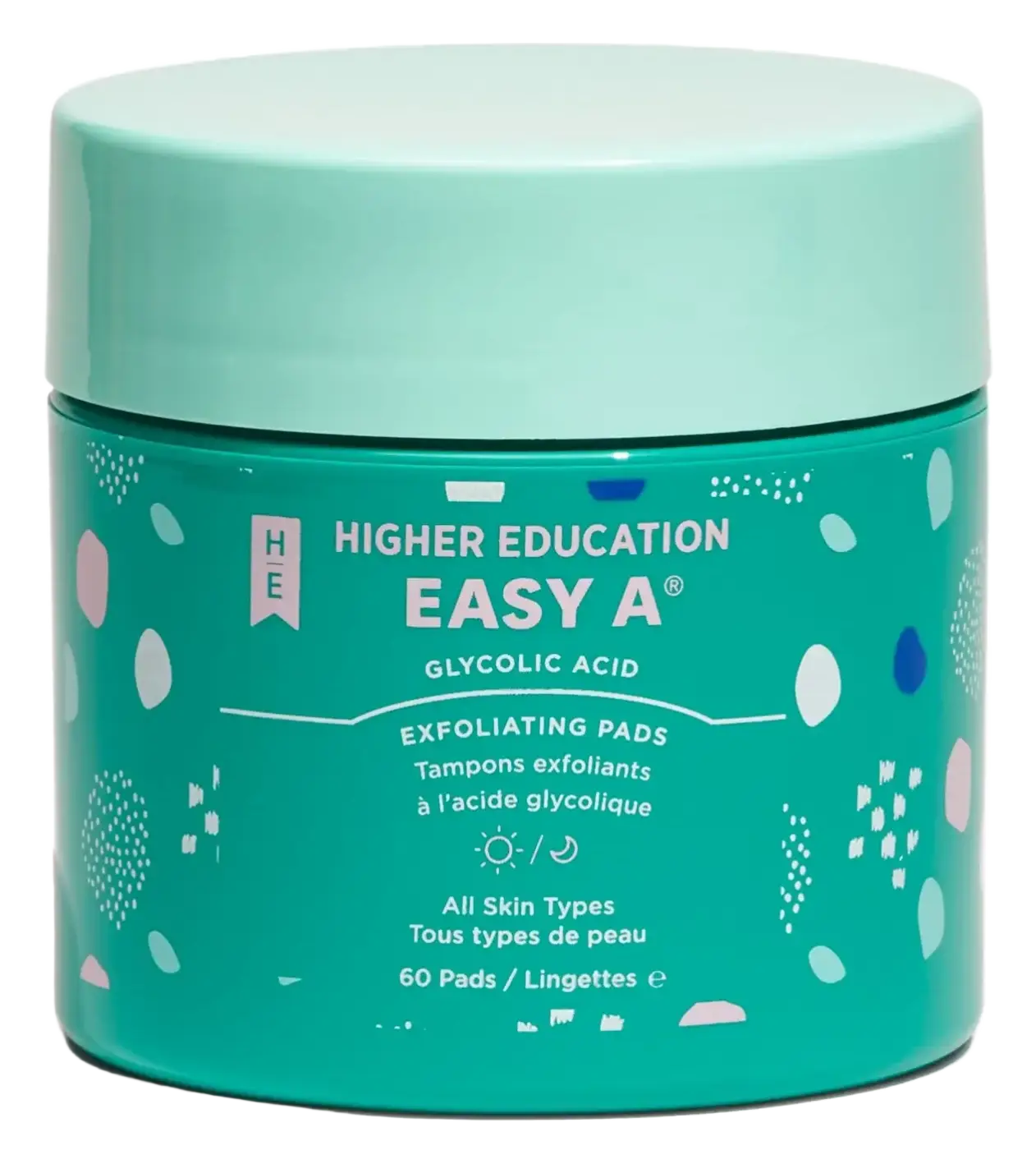 Higher Education Skincare Easy A Exfoliating Pads