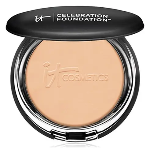 IT Cosmetics Celebration Full Coverage Powder Foundation Medium tan