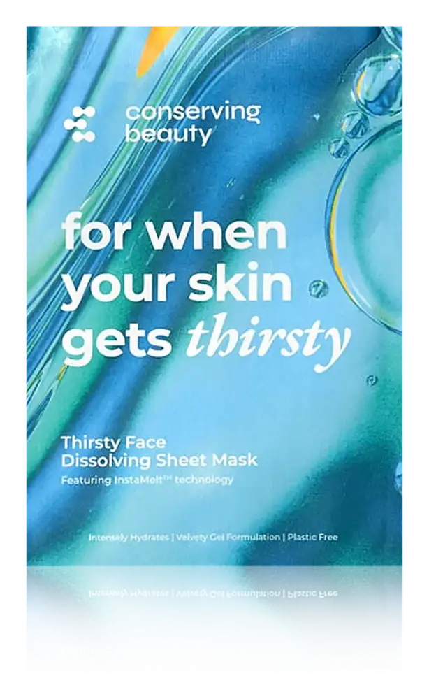 Conserving Beauty Thirsty Face Dissolving Sheet Mask