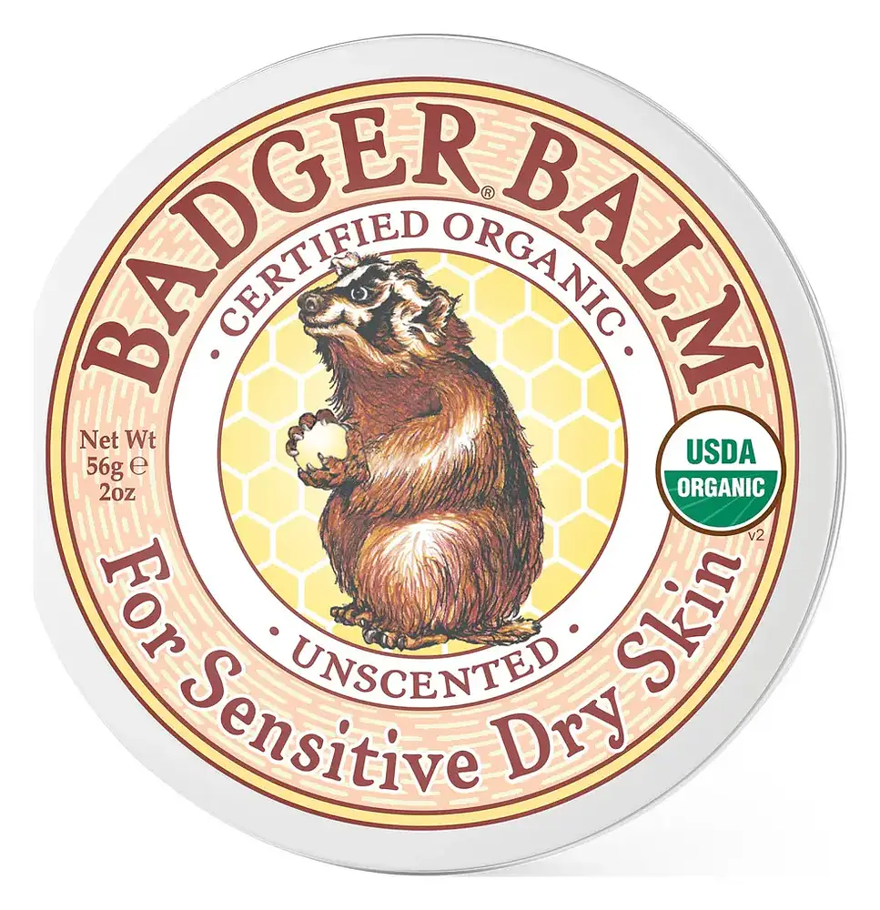 Badger Balm Unscented For Sensitive Dry Skin