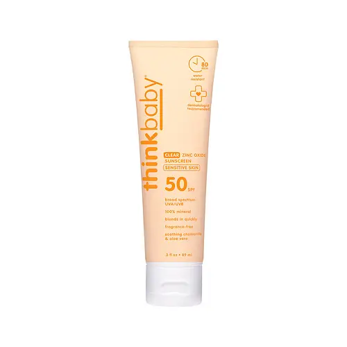 Think Baby Clear Zinc Oxide Sunscreen SPF 50