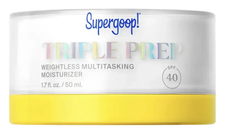 Supergoop! Triple Prep Weightless Multitasking Moisturizer SPF 40 Face Sunscreen