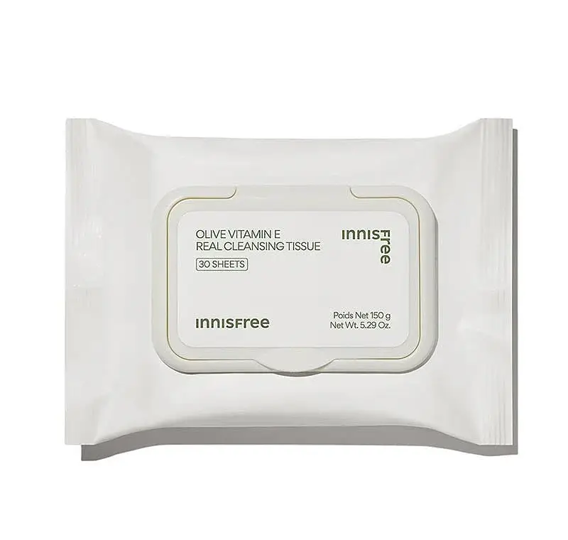 innisfree Olive Vitamin E Real Cleansing Tissue