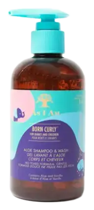 As I Am Born Curly Aloe Shampoo & Wash